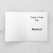 Boss-Tageskarte Dankeskarte (Innenseite)