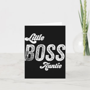 Boss Tante Baby Muttertag Karte