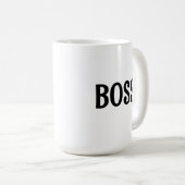 Boss Tasse (VorderseiteRechts)