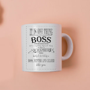 BOSS TASSE - DANK IHNEN phantastischer Chef