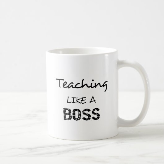 Boss Teacher: Wie ein Pro unterrichten Kaffeetasse (Rechts)