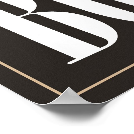 Boss Tom Poster (Ecke)