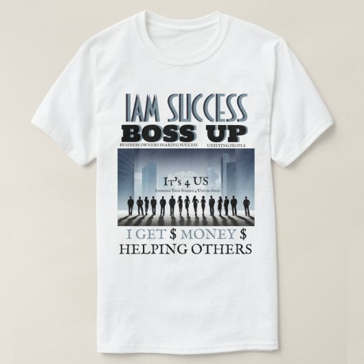BOSS-UP-T - Shirt (Design vorne)
