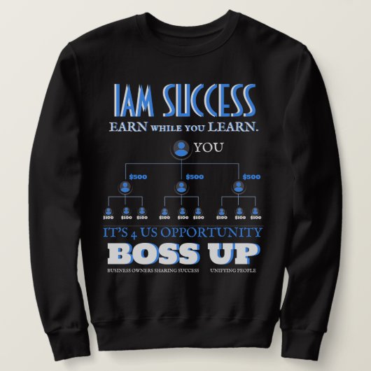 BOSS-UP-T - Shirt (Design vorne)
