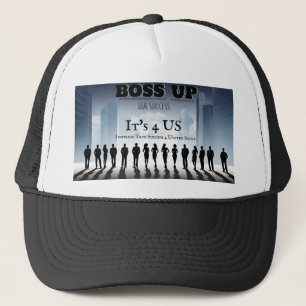 BOSS-UP-T - Shirt Truckerkappe