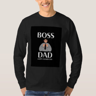BOSS VATER HAPPY VATERTAG T-Shirt
