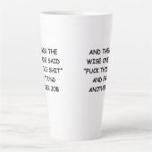 Boss Verlassend Tasse ist ein großartiges Abschied (Vorderseite)