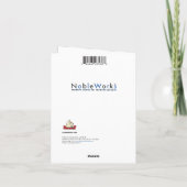 Boss Vielen Dank - Rainbow Apprecivation & Thumbs  Karte (Rückseite)