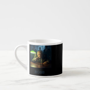 Boss w text espresso Tasse zweiseitig