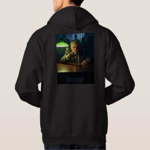 Boss w text men schwarz gekleidetes Sweatshirt zur