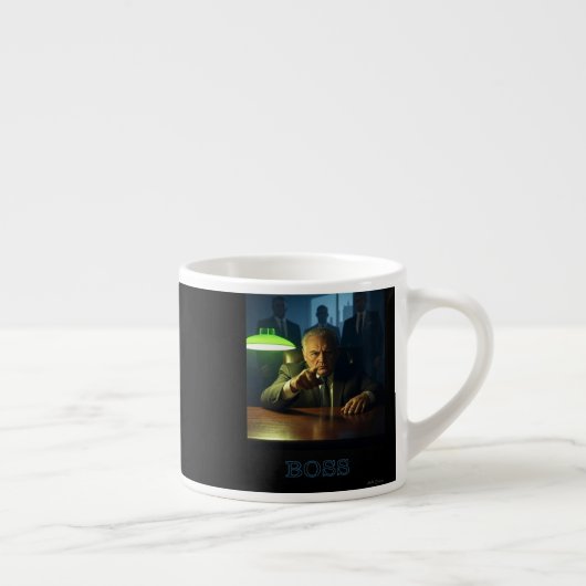 Boss w text verlassen handespresso Tasse (Rechts)
