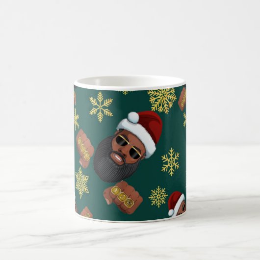 Boss Weihnachtsmann Kaffeetasse (Mittel)