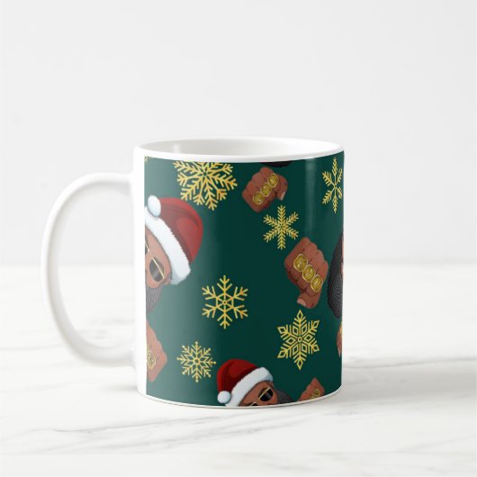 Boss Weihnachtsmann Kaffeetasse (Links)