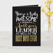 BOSS Wertschätzung DANK SIE BOSS "phantastischer C Karte (Gelbe Blume)