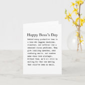 Boss Wertschätzung Karte (Gelbe Blume)