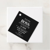 Boss Wertschätzung Woche Mentor, Leiter Geschenkanhänger (Beispiel)