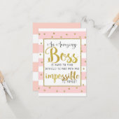 Boss-Wertungswoche Karte (Vorderseite/Rückseite Beispiel)