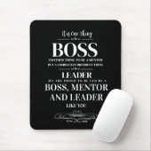 Boss-Wertungswoche Mousepad (Mit Mouse)
