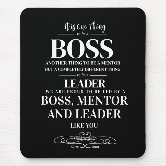 Boss-Wertungswoche Mousepad (Vorne)