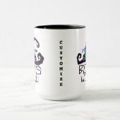 Boss Witch Funny Hat individualisierbares Hallowee Tasse (Zentrum)