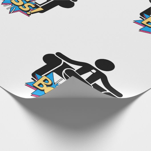 Boss Wrapping Paper Geschenkpapier (Ecke)