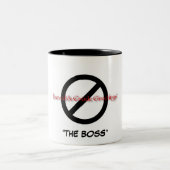 Boss-Zuhause-Tasse Zweifarbige Tasse (Mittel)