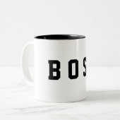 Boss Zweifarbige Tasse (Vorderseite Links)