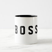 Boss Zweifarbige Tasse (Mittel)