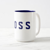 Boss Zweifarbige Tasse (VorderseiteRechts)