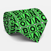 Bossa Nova, brasilianischer Tanz und Musik Krawatte (Gerollt)