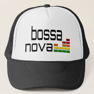 Bossa Nova-Musik mit Stereoentzerrer Truckerkappe