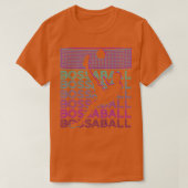 Bossaball Retro-Geschenk T-Shirt (Design vorne)