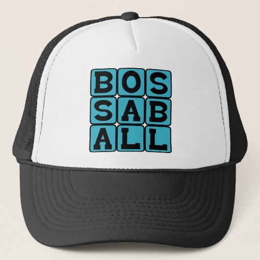 Bossaball, Sport Truckerkappe (Vorderseite)