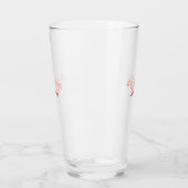 Bossbabe hashtag hellrosa hinzufügen Name Mädchen- Glas (Links)