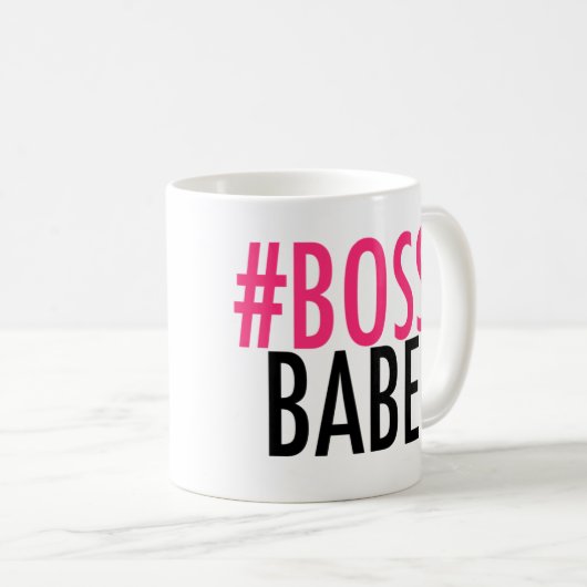 #BOSSBABE KAFFEETASSE (VorderseiteRechts)