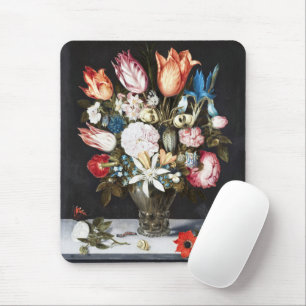Bosschaert Blume im Glasbarock Mousepad