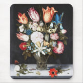 Bosschaert Blume im Glasbarock Mousepad (Vorne)