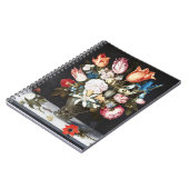 Bosschaert Blume im Glasbarock Notizblock (Linke Seite)