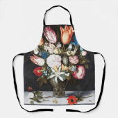 Bosschaert Blume im Glasbarock Schürze (Vorderseite)