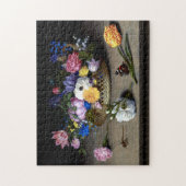 Bosschaert Blume Still Life Insekten Niederländisc Puzzle (Vertikal)