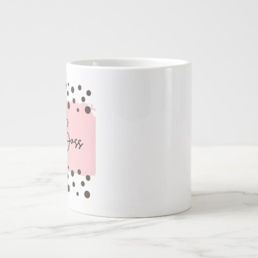 Bossdesign Jumbo-Tasse (Vorderseite)