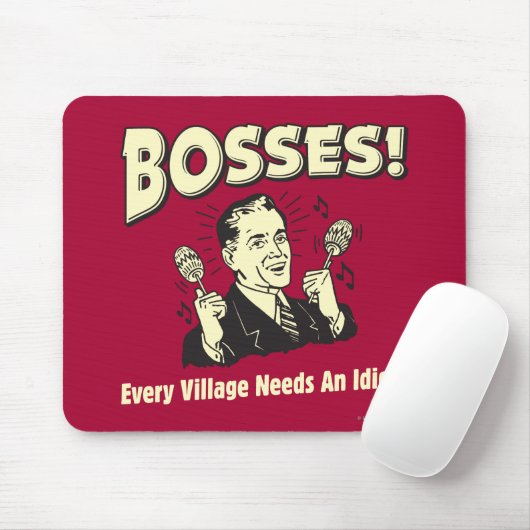 Bosse: Jedes Dorf braucht einen Idiot Mousepad (Mit Mouse)