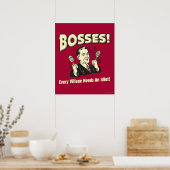 Bosse: Jedes Dorf braucht einen Idiot Poster (Küche)