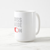 BOSSE-MODUS FÜR SHIRT KAFFEETASSE (VorderseiteRechts)