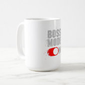 BOSSE-MODUS FÜR SHIRT KAFFEETASSE (Vorderseite Links)