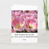 Bosses Cards Happy Boss' Day! Tulip Blume Karte (Rückseite)