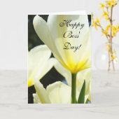Bosses Cards Happy Boss' Day! Tulip Blume Karte (Gelbe Blume)