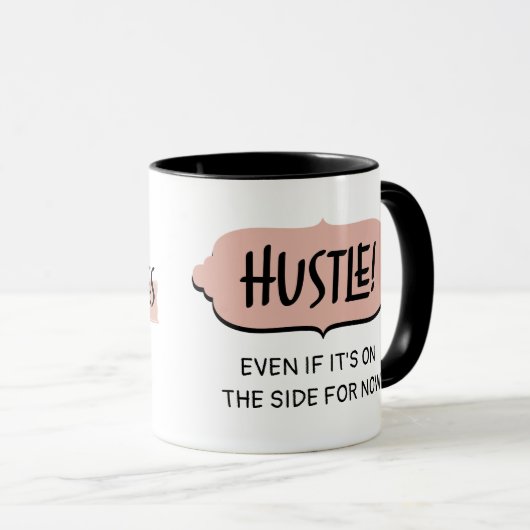 BossLady Regel 7 Side Hustle Motivierend Sprichwor Tasse (VorderseiteRechts)