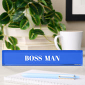 BOSSMAN Desk Namplate Namensplakette