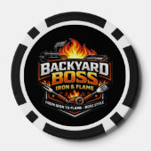 Bossmans Hinterhof-Essen Pokerchips (Rückseite)